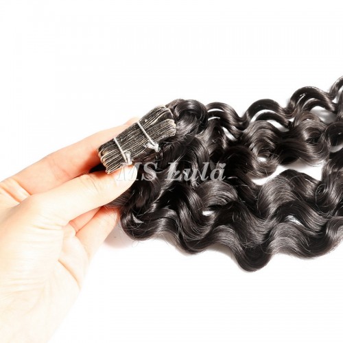 Human Hair Tape In Extensions Italy Curl（20pcs/set） | Human Hair Wig | Lace Front